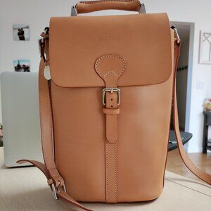 Dooney & Bourke Alto Wine Bottle Picnic Tote in Tan
